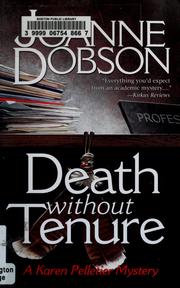 Cover of: Death without tenure