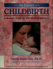 Cover of: An easier childbirth