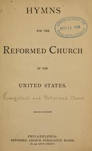 Cover of: Hymns for the Reformed Church in the United States