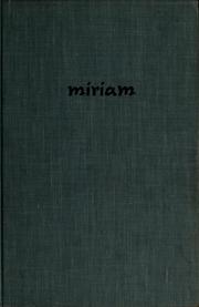 Cover of: Miriam