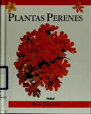 Cover of: Plantas perenes by [tradução, Lúcia Simonini]