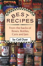 Cover of: Best Recipes from the Backs of Boxes, Bottles, Cans, and Jars
