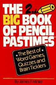 Cover of: The 2nd Big Book of Pencil Pastimes