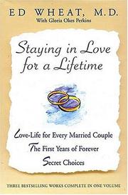 Cover of: Staying in Love for a Lifetime