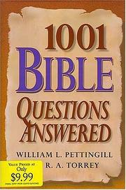 Cover of: 1001 Bible Questions Answered
