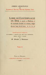 Cover of: Obres doctrinalis by Ramon Llull