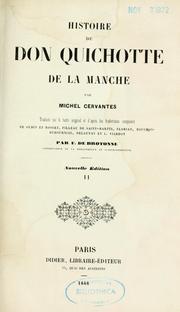 Cover of: Histoire de Don Quichotte de la Manche by Miguel de Cervantes Saavedra