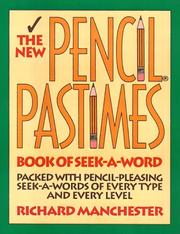 Cover of: The New Pencil Pastimes: Book of Seek-A-Word (New Pencil Pastimes)