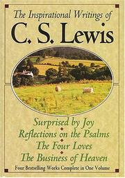 Cover of: The Inspirational Writings of C.S. Lewis by C.S. Lewis