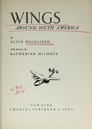 Cover of: Wings around South America