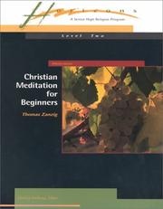 Cover of: Christian Meditation for Beginners (Minicourses)