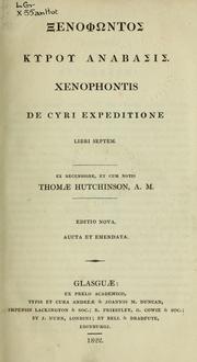 Cover of: De Cyri expeditione.  Libri septem