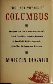 The last voyage of Columbus by Martin Dugard