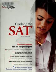 Cover of: Cracking the SAT
