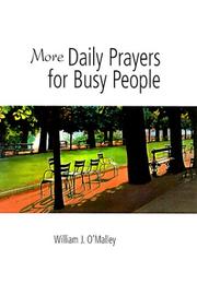 Cover of: More Daily Prayers for Busy People by William J. O'Malley