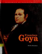 Cover of: Francisco Goya