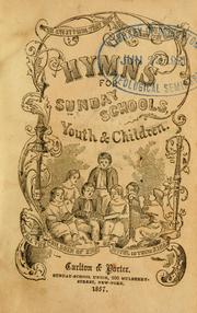 Cover of: Hymns for Sunday schools, youth and children