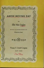 Cover of: Amish moving day