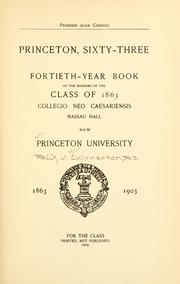 Princeton, sixty-three by H. U. Swinnerton