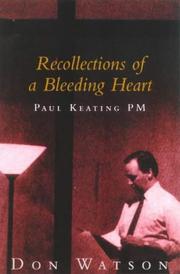 Cover of: Recollections of a bleeding heart | Watson, Don
