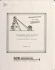 Cover of: Cultural resource inventory and evaluation of selected mines in Park County - II for the Montana Department of State Lands by Brian Shovers