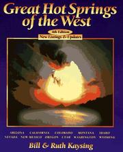 Cover of: Great Hot Springs of the West by Bill Kaysing, Ruth Kaysing