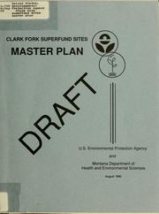 Cover of: Clark Fork superfund sites master plan