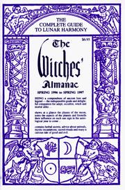 Cover of: The Witches Almanac: Spring 1996- Spring 1997 (Witches' Almanac: Complete Guide to Lunar Harmony)