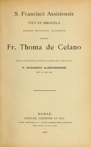 Cover of: S. Francisci Assisiensis