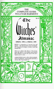 Cover of: The Witches' Almanac: Spring 1998-1999 (Witches Almanac)