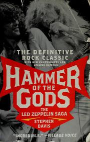 Cover of: Hammer of the gods: the Led Zeppelin saga