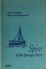 Cover of: Spiro of the sponge fleet