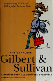 Cover of: The complete Gilbert & Sullivan by W. S. Gilbert