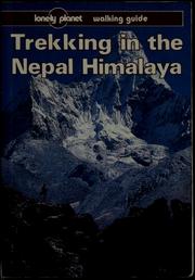 Cover of: Trekking in the Nepal Himalaya by Stan Armington