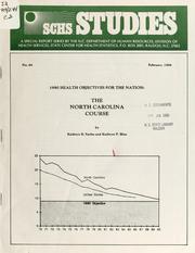 Cover of: 1990 health objectives for the nation: the North Carolina course