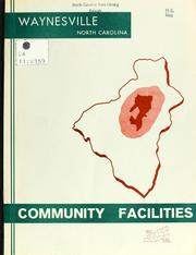 Waynesville, North Carolina, community facilities by Waynesville Planning Board (N.C.)