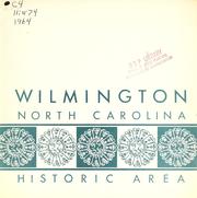 Cover of: Wilmington, North Carolina by North Carolina. Division of Community Planning