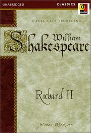 Cover of: Richard II | 