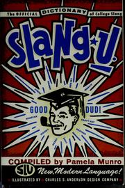 Cover of: Slang U. by Pamela Munro