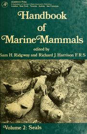 Cover of: Seals by Sam H. Ridgway, Richard John Harrison