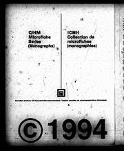 Cover of: In the Queen's Bench: the Commercial Bank of Canada, plaintiffs, versus the Great Western Railway Company, defendants : counsel for plaintiffs, Hon. J.H. Cameron, Q.C., M.P. P. ... counsel for defendants, M.C. Cameron, Esq., M.P.P. ...