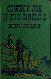 Cover of: Cowboy Joe of the Circle S. by Helen Rushmore