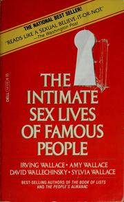 Cover of: The intimate sex lives of famous people