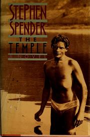 Cover of: The temple by Stephen Spender