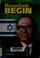 Cover of: Menachem Begin