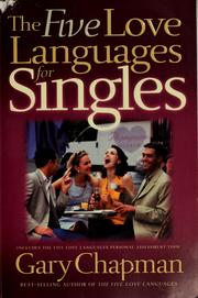 Cover of: The five love languages for singles by Gary D. Chapman