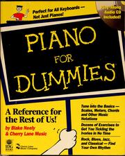 Cover of: Piano for dummies by Blake Neely