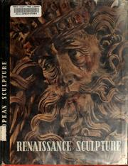 Cover of: Renaissance sculpture