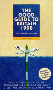 Cover of: Good Guide to Britain 1998 by Alisdair Aird