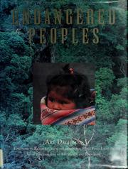 Cover of: Endangered peoples by Art Davidson
